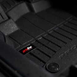 Tappetini compatibili con Mercedes-Benz Classe C W206 dal 2021 in poi, su misura in Gomma TPE